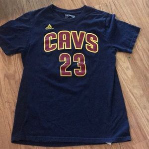 Cavaliers cavs #23 James kids t”short tee large